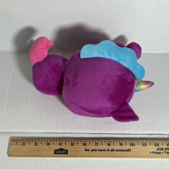GUND Drops Misty Magic Purple Pink Unicorn Plush Doll Toy  11" - Picture 8 of 9